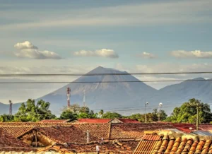A view of a mountain in Nicaragua
