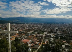Xela (Quetzaltenango) from a miradouro