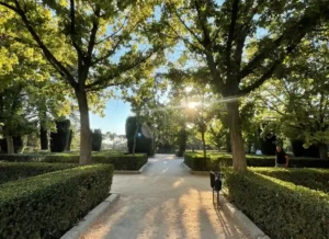 The Jardins de Lepanto in Madrid