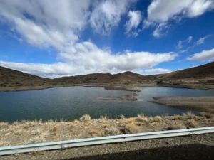 A view from the window from Buenos Aires to Bariloche